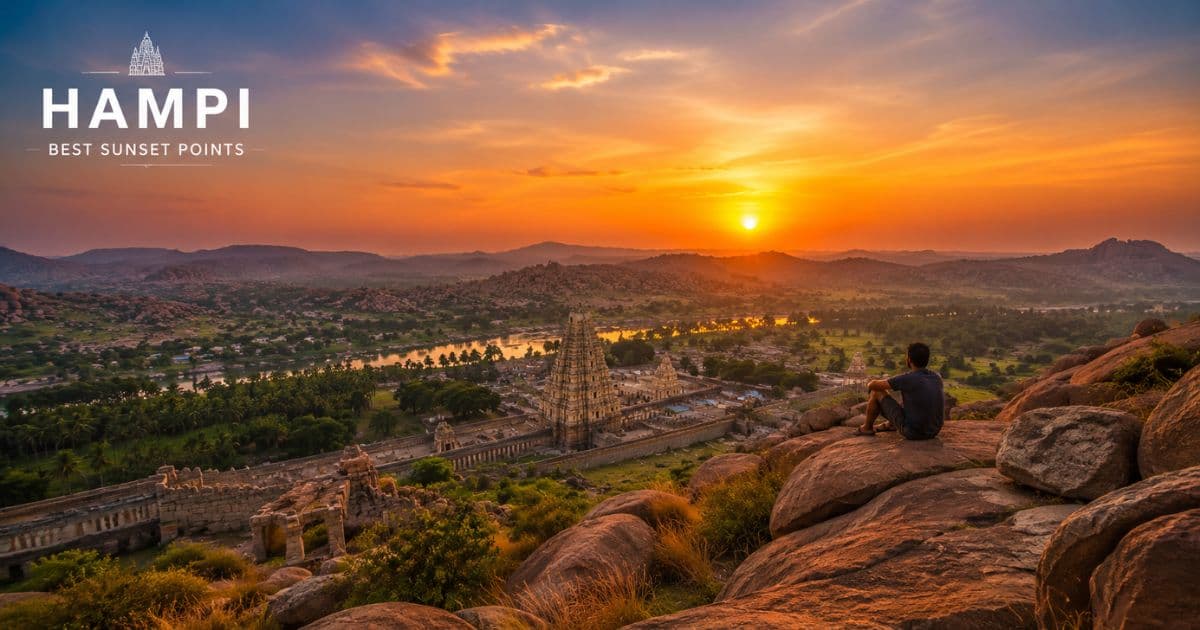 Best Sunset Points in Hampi