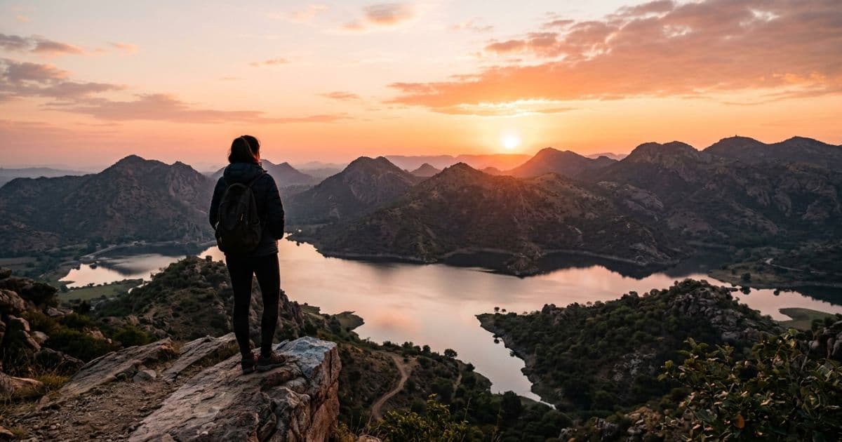Bahubali Hills Sunrise
