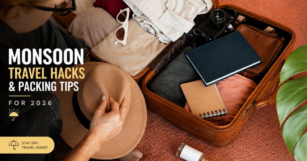 Monsoon Travel Hacks & Packing Tips