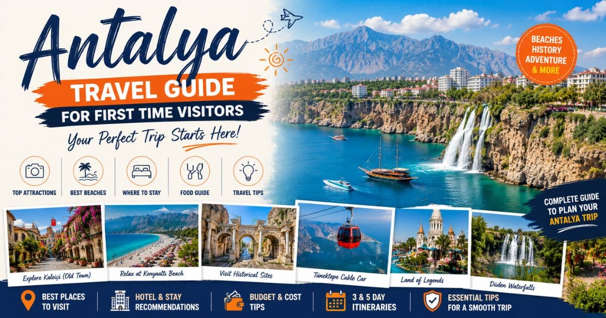 Antalya travel guide for first time visitors