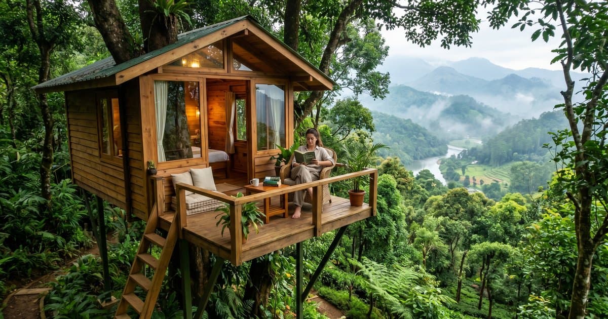 Munnar & Wayanad Treehouses: Your Perfect Readaway Retreat