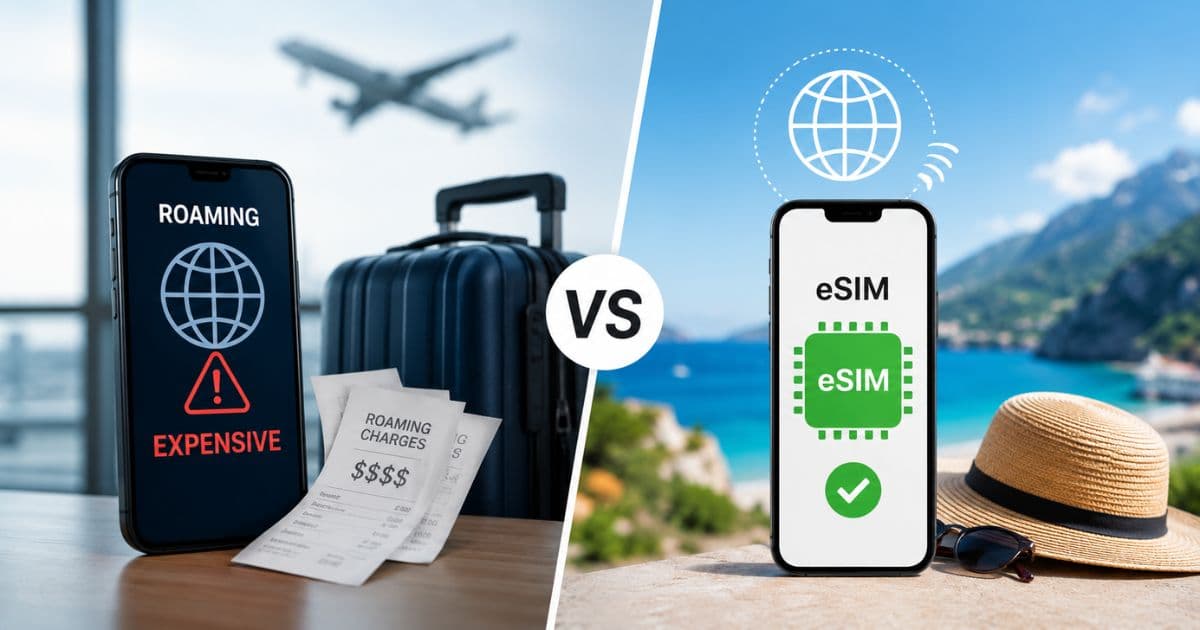 International Roaming vs eSIM